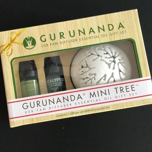 New USB Fan Oil Diffuser w/Eucalyptus & Lemongrass